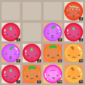 2048 Suika Fruit Merge