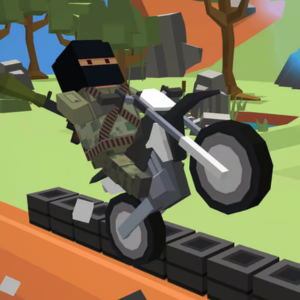 Blocky Trials A 3D Physics Bike Game