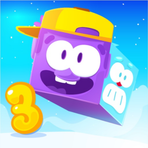 Icy Purple Head 3 A Slippery Puzzle Platformer
